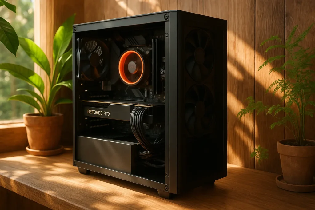 Monte seu PC: Ryzen 9 9950X3D, RTX 5080, 32GB, 2TB SSD