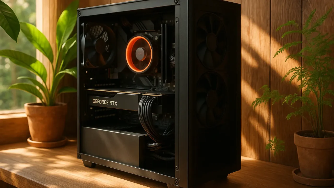 Monte seu PC: Ryzen 9 9950X3D, RTX 5080, 32GB, 2TB SSD