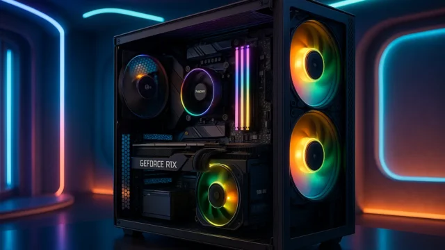 Monte seu PC: Ryzen 9 9950X3D, RTX 5090, 96GB, 4TB SSD