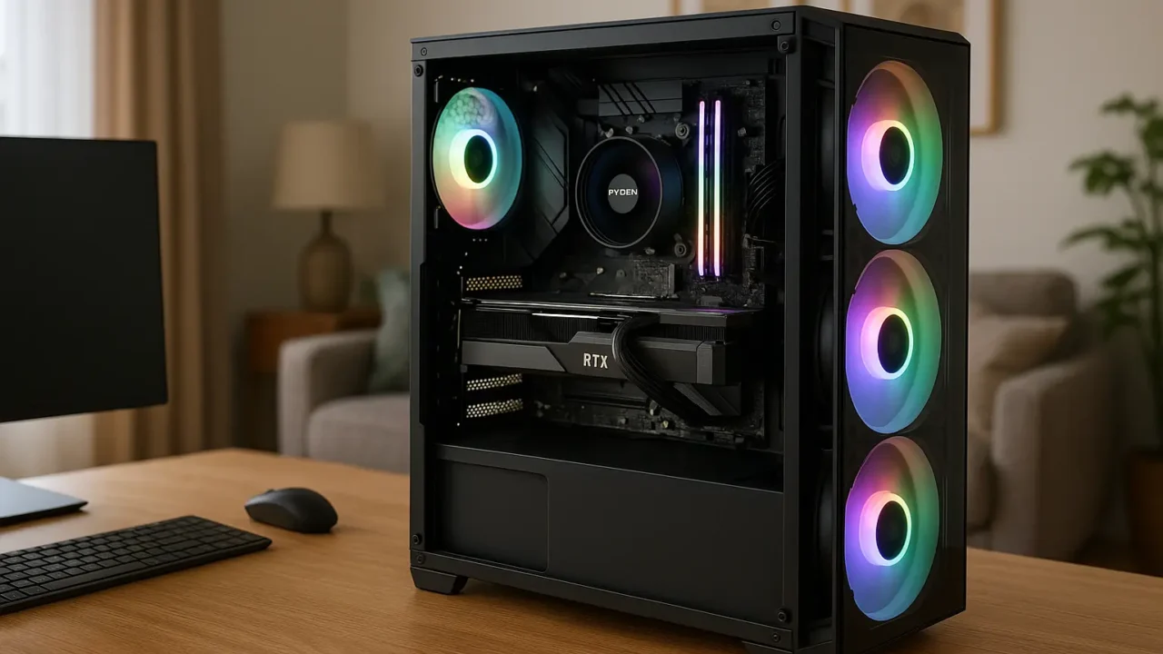 Monte seu PC: Ryzen 9 9900X3D, RTX 5090, 32GB, 2TB SSD