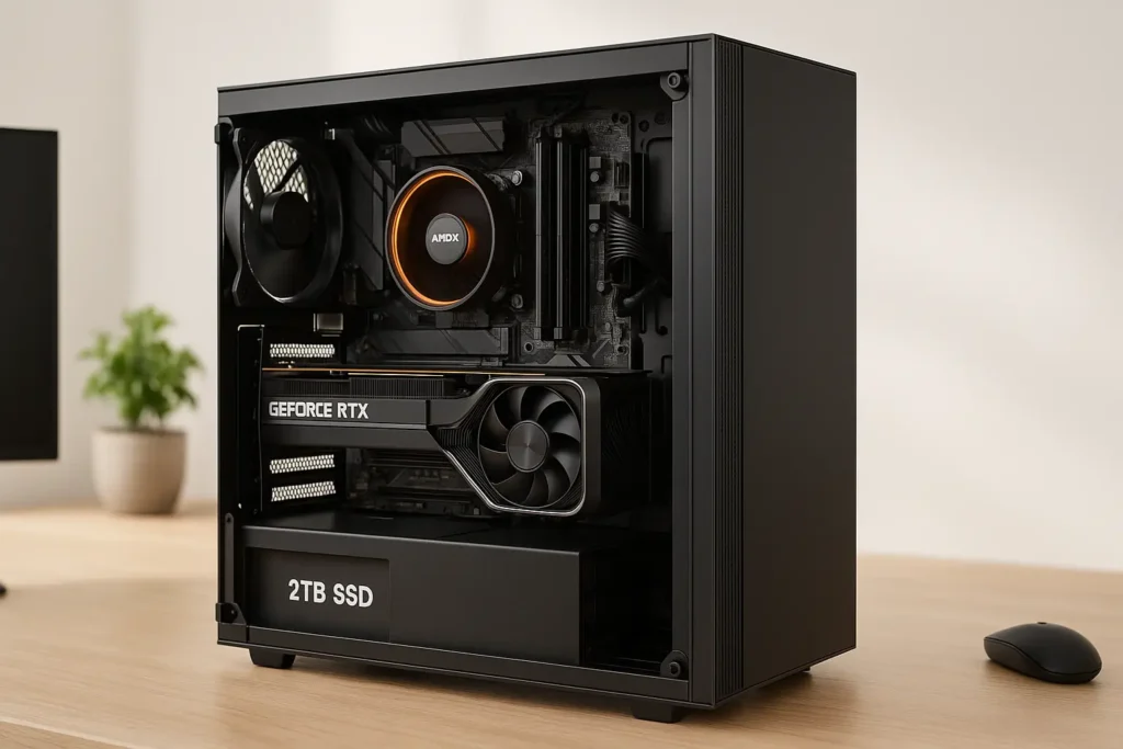 Monte seu PC: Ryzen 9 9900X3D, RTX 5080, 32GB, 2TB SSD