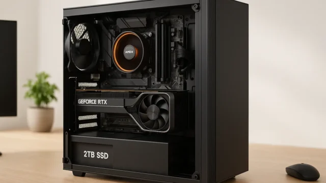 Monte seu PC: Ryzen 9 9900X3D, RTX 5080, 32GB, 2TB SSD