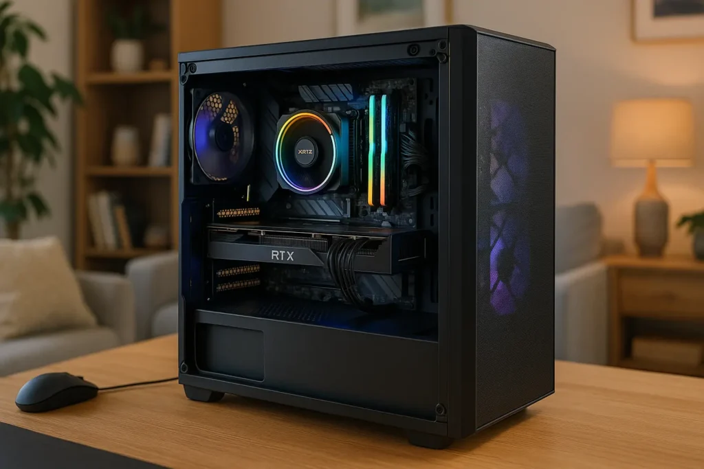 Monte seu PC: Ryzen 7 9800X3D, RTX 5090, 32GB, 2TB SSD