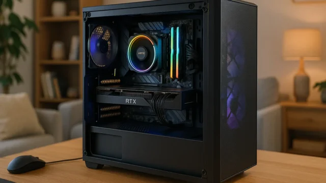 Monte seu PC: Ryzen 7 9800X3D, RTX 5090, 32GB, 2TB SSD