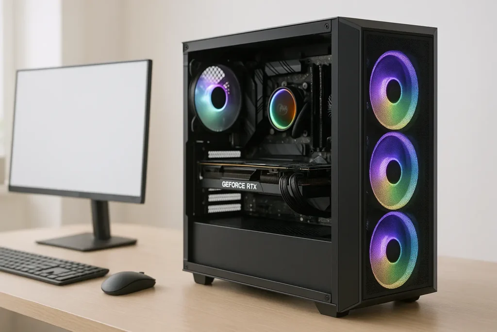 Monte seu PC: Ryzen 7 5800XT, RTX 5070 Ti, 32GB, 1TB SSD