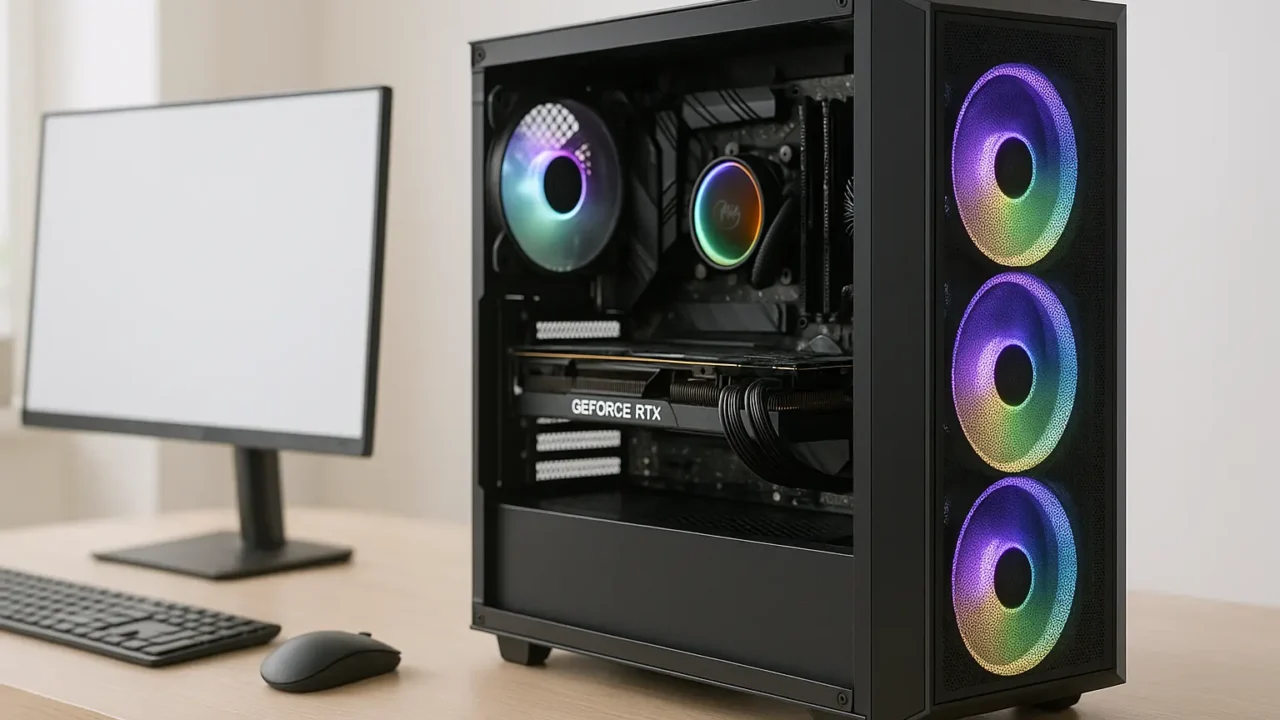 Monte seu PC: Ryzen 7 5800XT, RTX 5070 Ti, 32GB, 1TB SSD