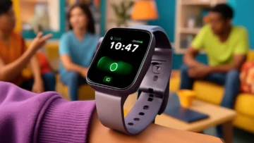 Relógio Inteligente Amazfit Bip 5: GPS, Chamadas Bluetooth e Bateria de 10 Dias