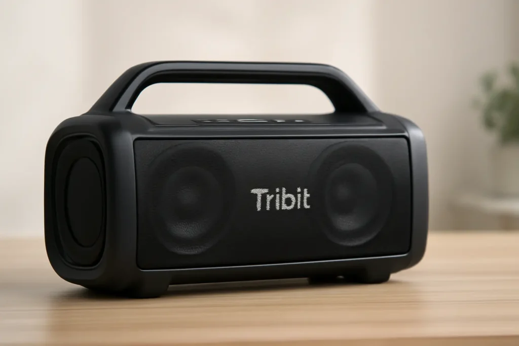 Caixa de Som Bluetooth Portátil Tribit StormBox Blast: Som Estéreo de 90W com XBass e Bluetooth 5.3