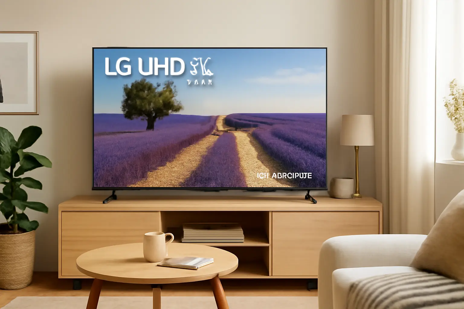 Smart TV 4K 55" LG UHD 55UT8050 com Processador α5 Ger7 AI e Alexa Integrada