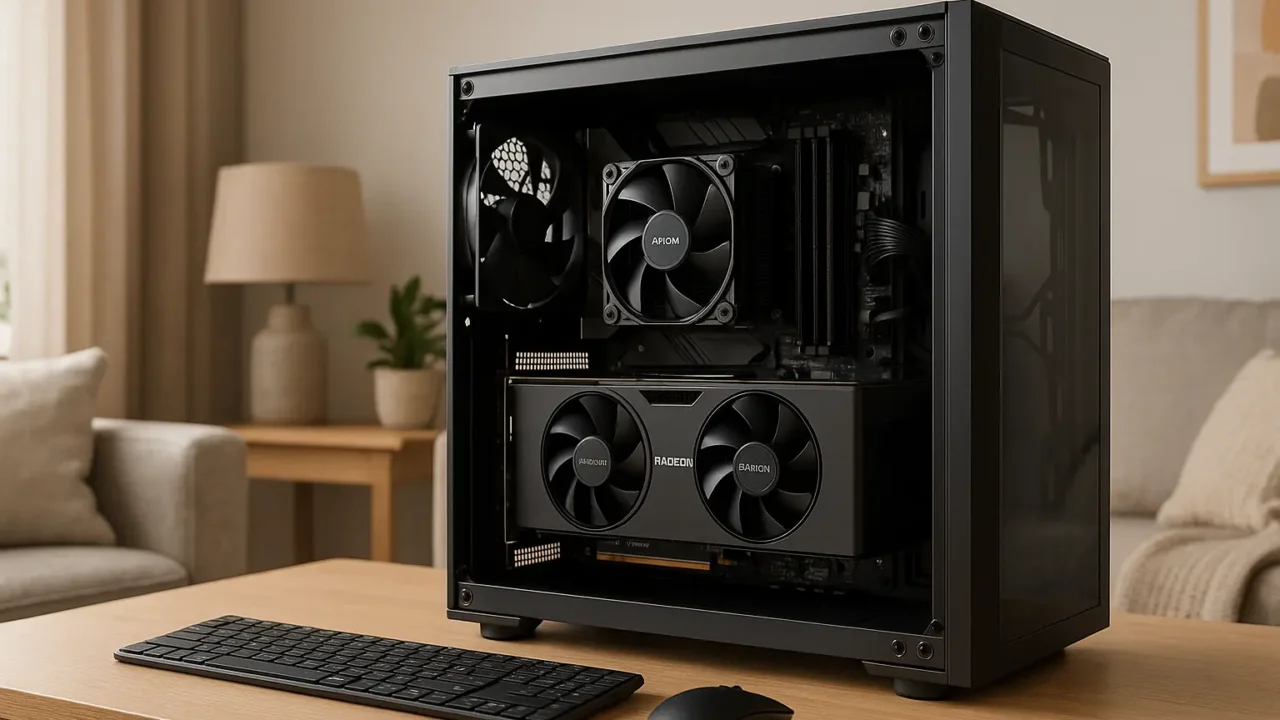 Monte seu PC: Ryzen 9 9950X, RX 7800 XT, 32GB, 2TB SSD