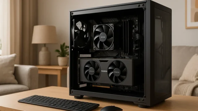 Monte seu PC: Ryzen 9 9950X, RX 7800 XT, 32GB, 2TB SSD