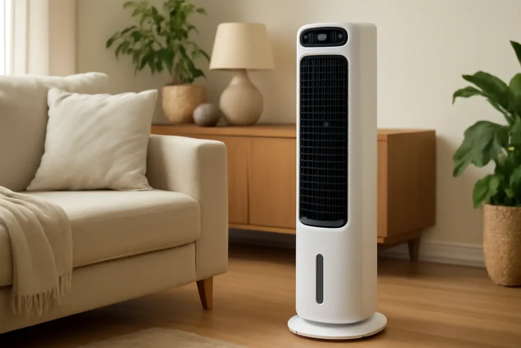 WAP Climatizador de Ar Torre CONTROL DIGITAL 3 em 1 - Climatiza, Umidifica e Ventila
