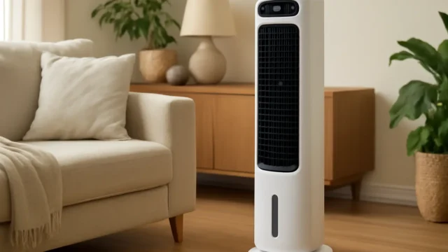 WAP Climatizador de Ar Torre CONTROL DIGITAL 3 em 1 - Climatiza, Umidifica e Ventila