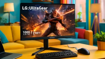 Monitor Gamer LG UltraGear 27” 27GS60F-B IPS Full HD 180Hz 1ms (GtG) NVIDIA® G-SYNC® AMD FreeSync™ HDR10 sRGB 99% HDMI DisplayPort