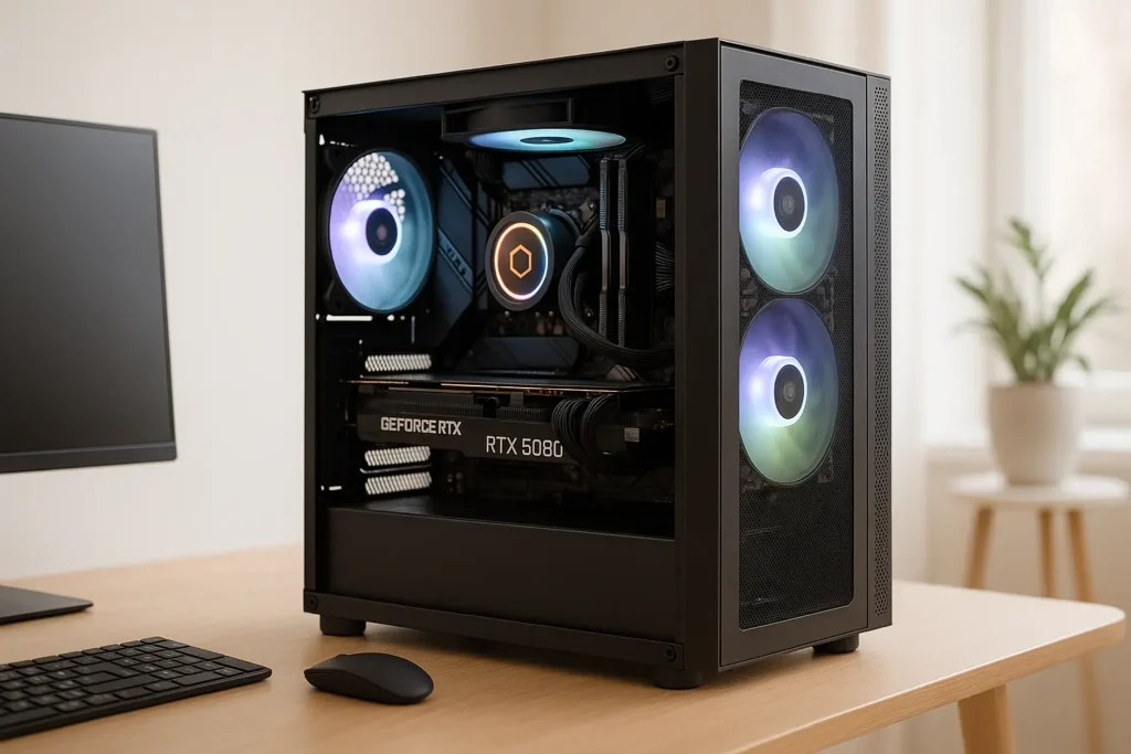 Monte seu PC: Ryzen 7 7700X, RTX 5080, 32GB, 2TB SSD