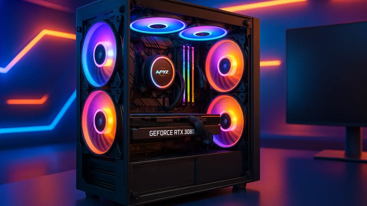 Monte seu PC: Ryzen 9 7950X, RTX 5080, 32GB, 2TB SSD