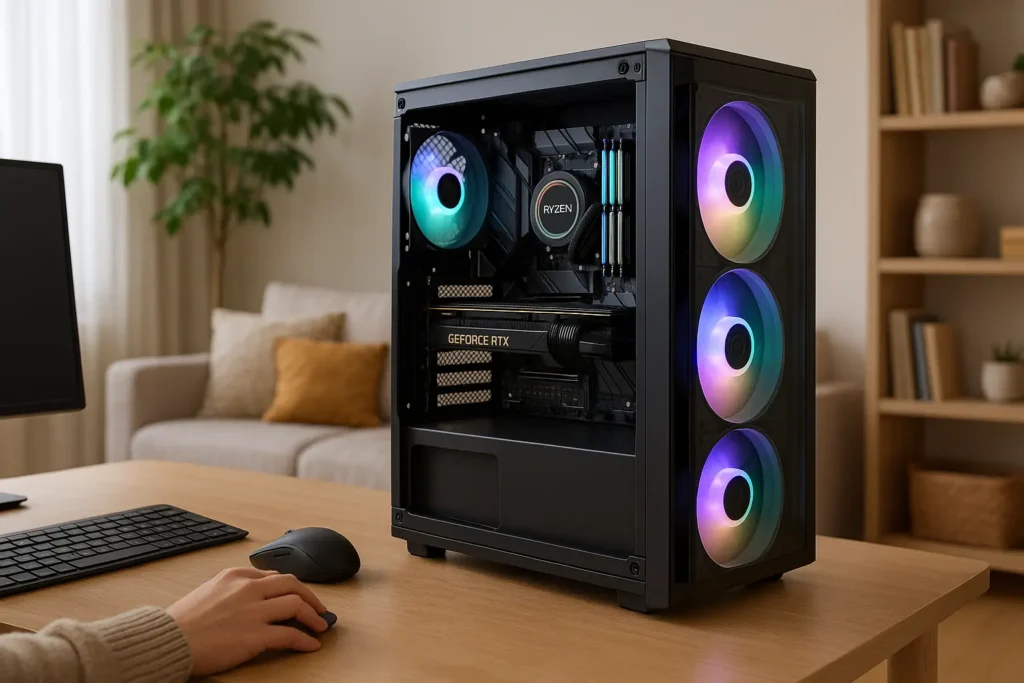 Monte seu PC: Ryzen 7 9800X3D, RTX 5080, 32GB, 2TB SSD