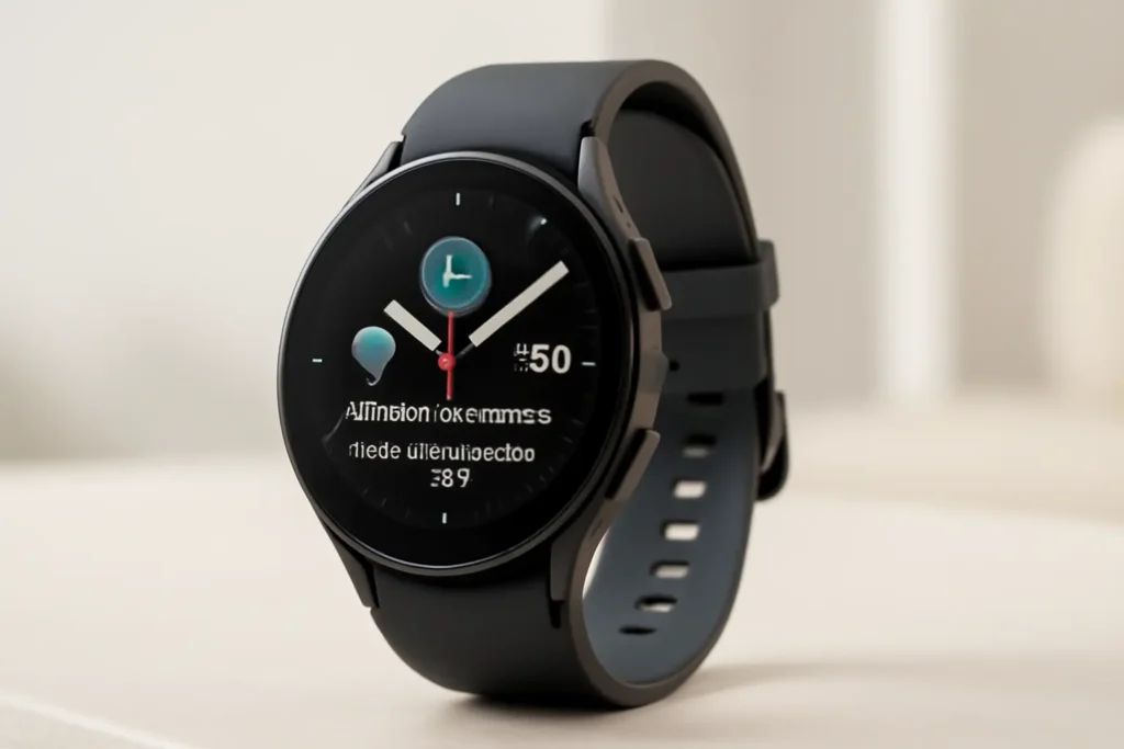 Samsung Galaxy Watch7 Smartwatch 44mm LTE: Monitoramento Avançado de Saúde e GPS de Dupla Frequência