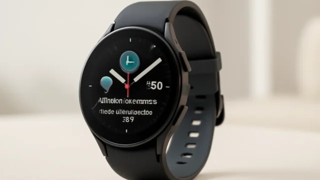 Samsung Galaxy Watch7 Smartwatch 44mm LTE: Monitoramento Avançado de Saúde e GPS de Dupla Frequência