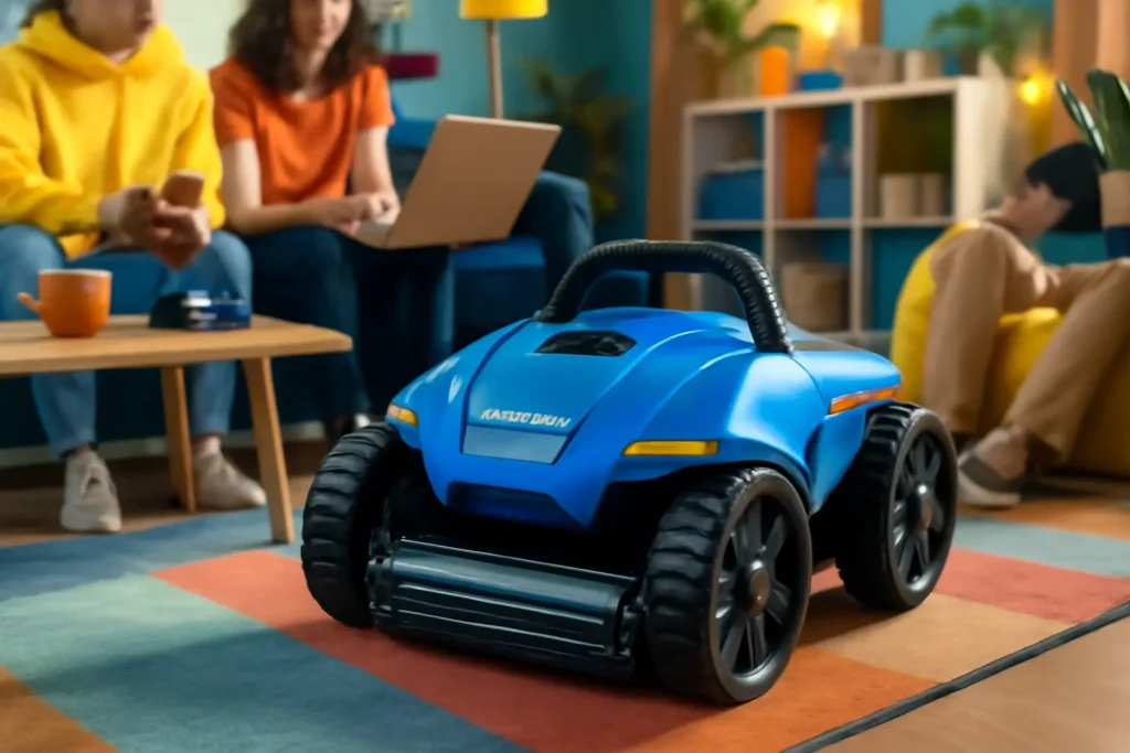 CoasTeering Robô de Aspirador de Piscina: Limpeza Eficiente e Potente para Sua Piscina