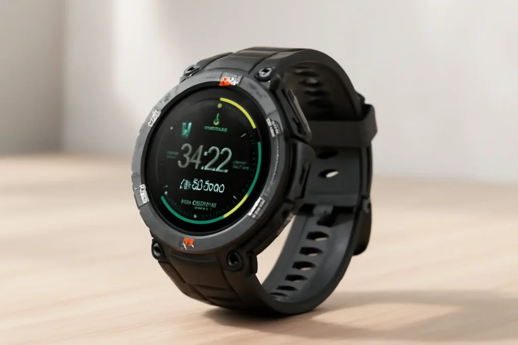 Amazfit T-Rex 3 48mm Smartwatch: Durabilidade, Performance e Design para Aventureiros