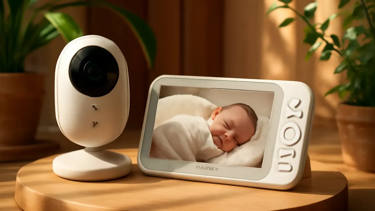 TakTark Babá Eletrônica 4.3" Câmera para Bebês com Monitor