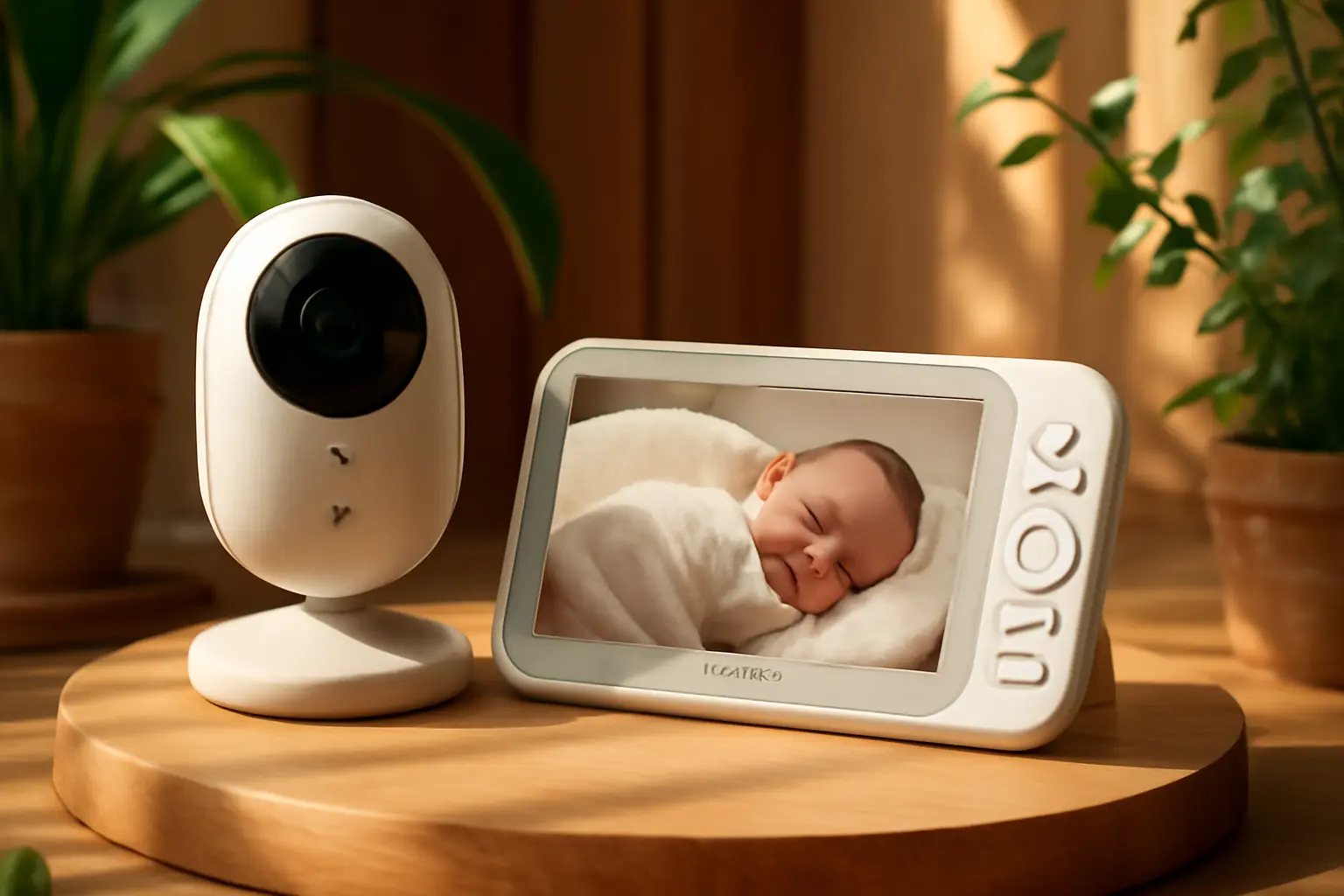 TakTark Babá Eletrônica 4.3" Câmera para Bebês com Monitor