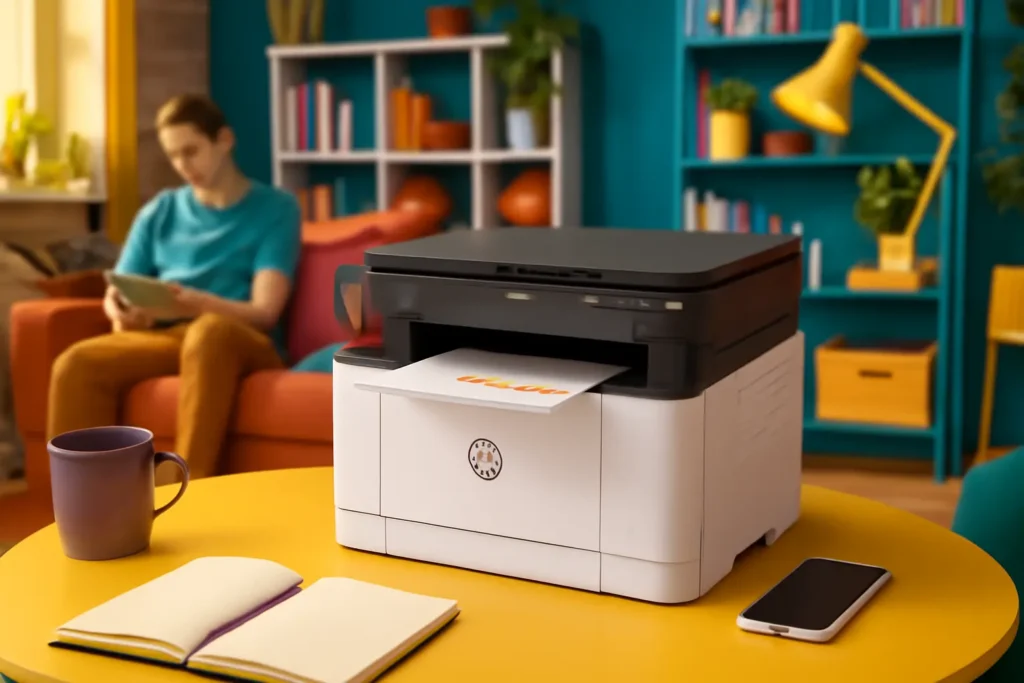 Multifuncional HP Laser 135w: Impressão Rápida e Conectividade