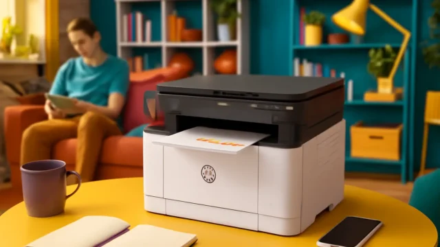 Multifuncional HP Laser 135w: Impressão Rápida e Conectividade