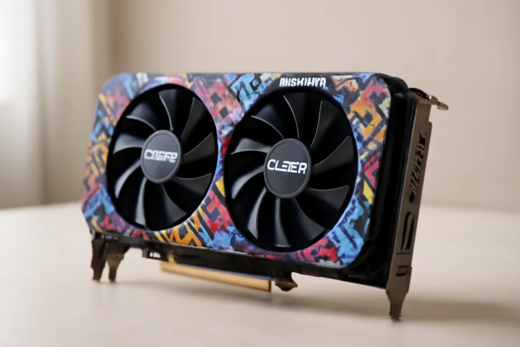 Placa de Vídeo NVIDIA GeForce GTX 1660 Super GDDR6 6GB 192Bits Dual-Fan Graffiti Series - PCYES