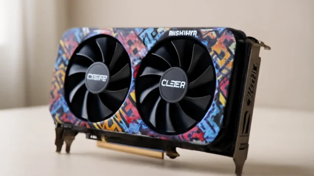 Placa de Vídeo NVIDIA GeForce GTX 1660 Super GDDR6 6GB 192Bits Dual-Fan Graffiti Series - PCYES