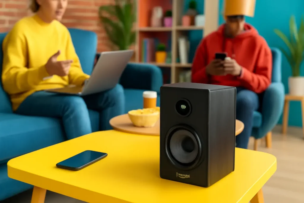 Caixa de Som Bluetooth EDIFIER R1080BT 24W RMS - Potência e Conectividade