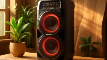 Amvox Caixa de Som Amplificada ACA 1601 Festa II - 1600W RMS, Bluetooth, Equalizador, USB