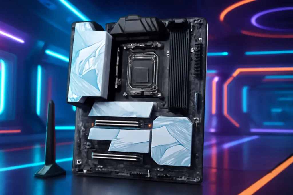 GIGABYTE Placa-mãe B850 AORUS Elite WIFI7 ICE AMD AM5 LGA 1718