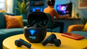 WAAW by ALOK Fone de Ouvido Gamer MOB 200EB sem Fio Bluetooth