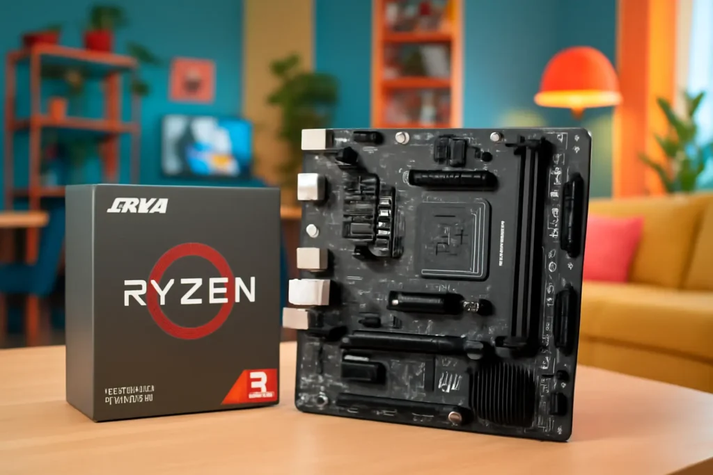 KIT UPGRADE AMD Ryzen 5 5600GT + Placa Mãe A520M - Desempenho e Confiabilidade