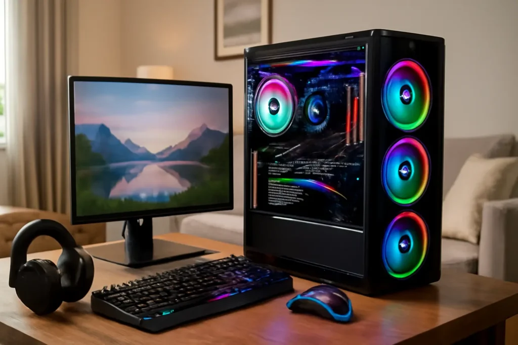 Computador Gamer Completo RGB Intel Core i5 8GB SSD 512GB Kit Gamer