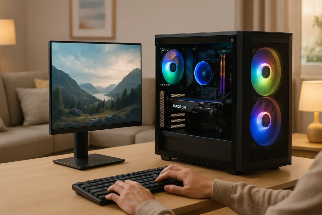 Monte seu PC: i5-12400F, RX 7800 XT, 16GB, 480GB SSD