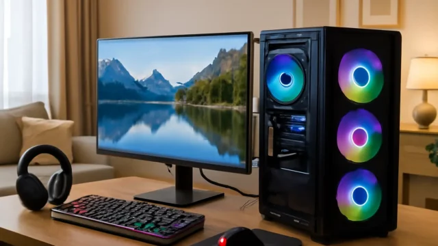 Computador Gamer Completo RGB Intel Core i5 8GB SSD 512GB Kit Gamer