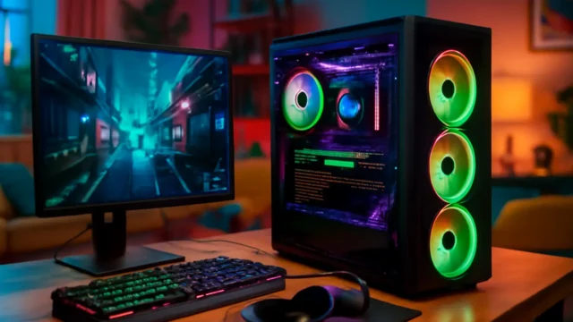 Computador Gamer Completo RGB Intel Core i5 8GB SSD 480GB Kit Gamer