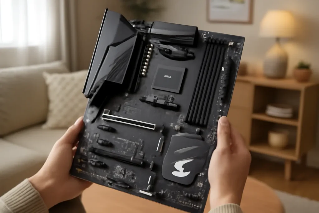 Placa Mãe Gigabyte B550 AORUS ELITE V2: Desempenho e Conectividade para PC Gamer