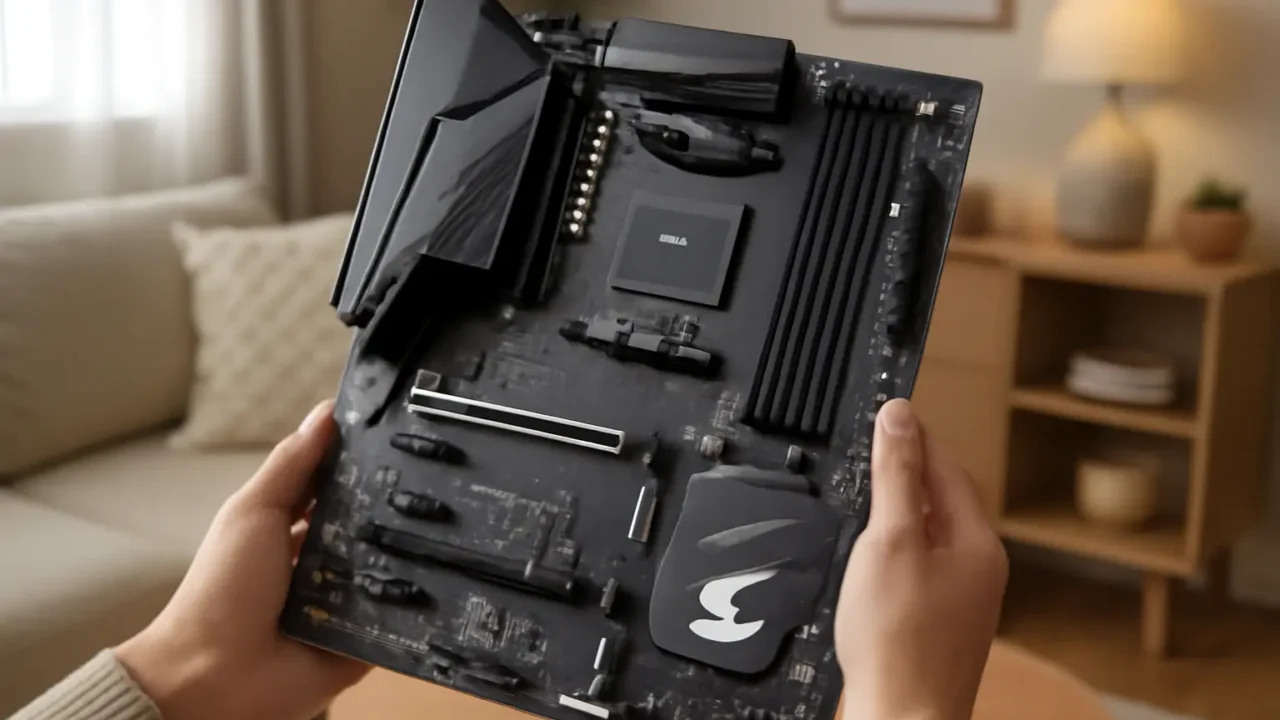 Placa Mãe Gigabyte B550 AORUS ELITE V2: Desempenho e Conectividade para PC Gamer