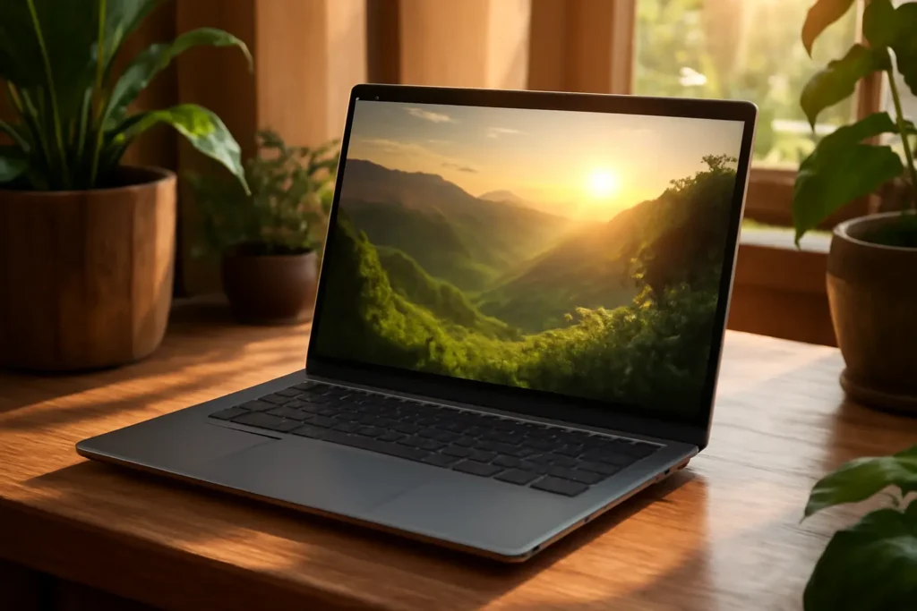 Notebook Ultra: Desempenho Eficiente e Design Compacto