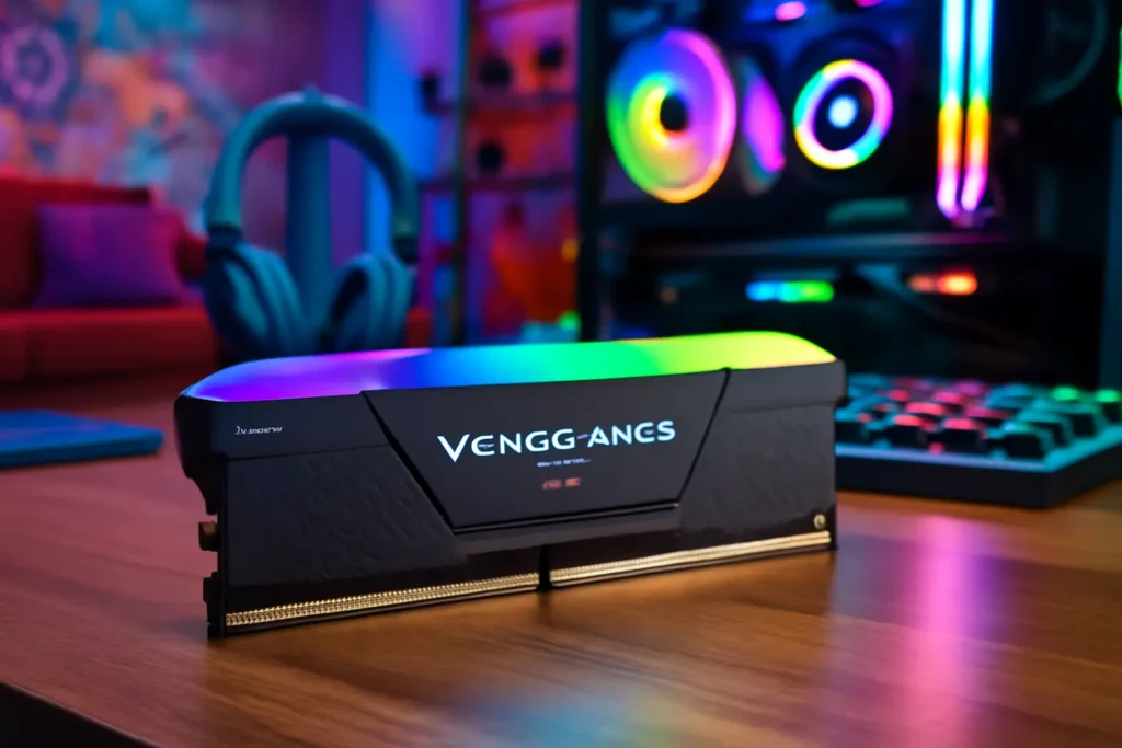 Corsair Vengeance RGB DDR5 RAM 32GB 6000MHz - Alta Performance e Iluminação Personalizável