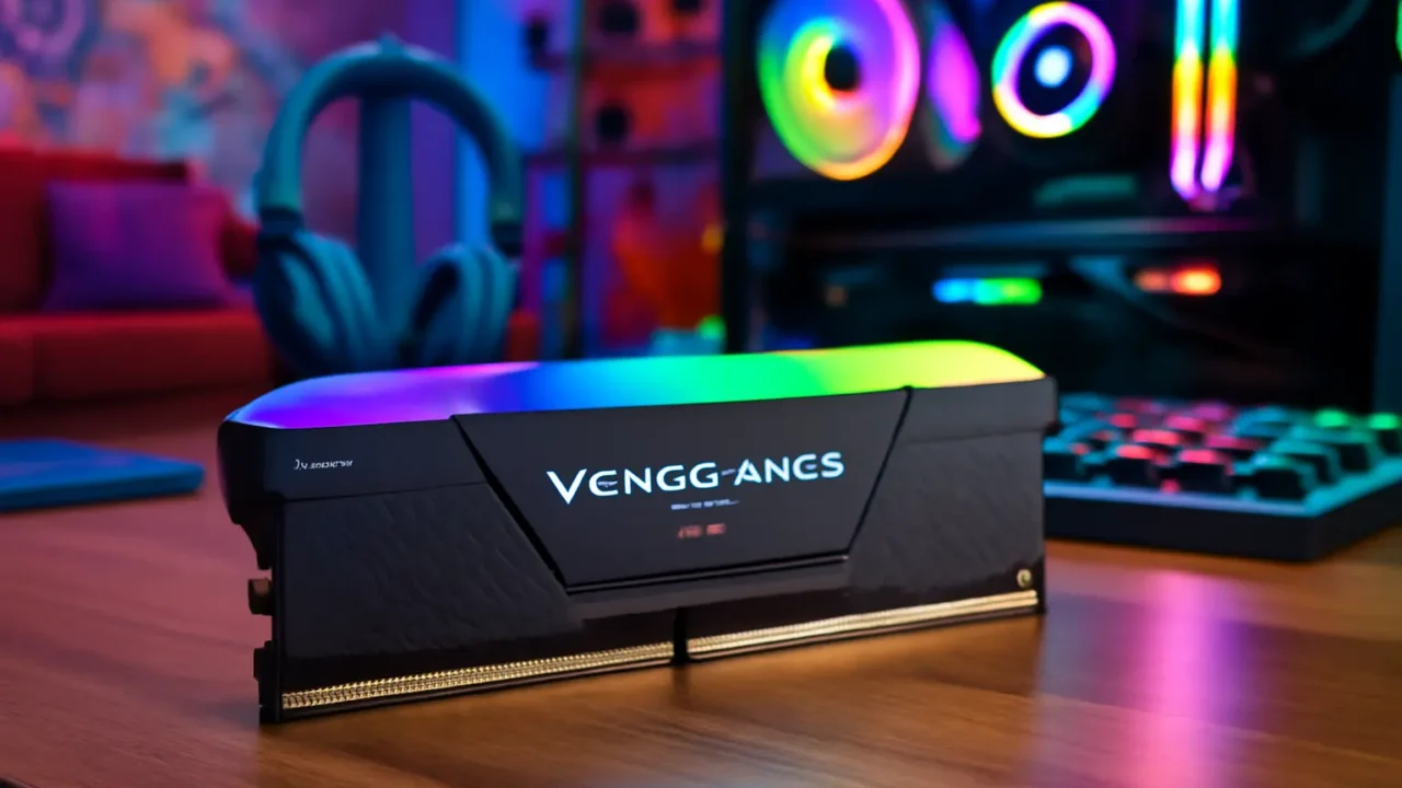 Corsair Vengeance RGB DDR5 RAM 32GB 6000MHz - Alta Performance e Iluminação Personalizável
