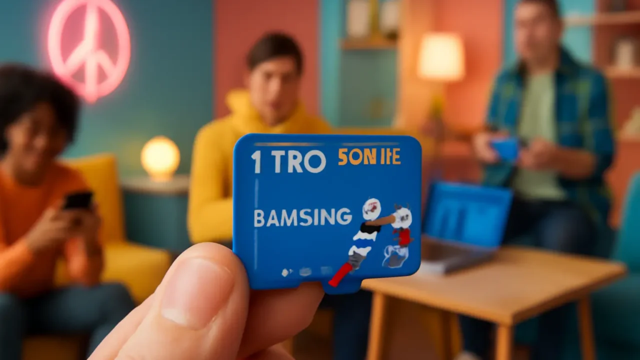 Samsung PRO Plus Sonic The Hedgehog 1TB microSDXC: Desempenho Rápido e Armazenamento para Jogos e Vídeos