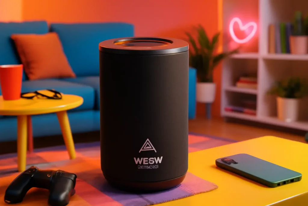 WAAW by ALOK Caixa de Som HYPERBOOM 1000 Bluetooth: Potência e Durabilidade