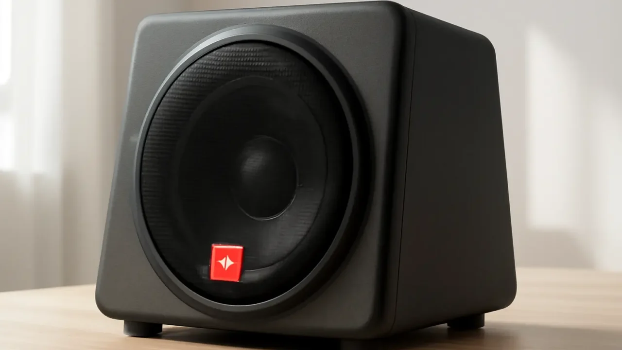 Caixa Amplificada Subwoofer JBL 8 Pol SW8A-MS 200W RMS
