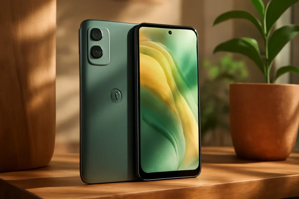 Smartphone Motorola Moto G05-128GB 12GB (4GB RAM + 8GB RAM Boost) com Câmera 50MP e Bateria de 5200mAh