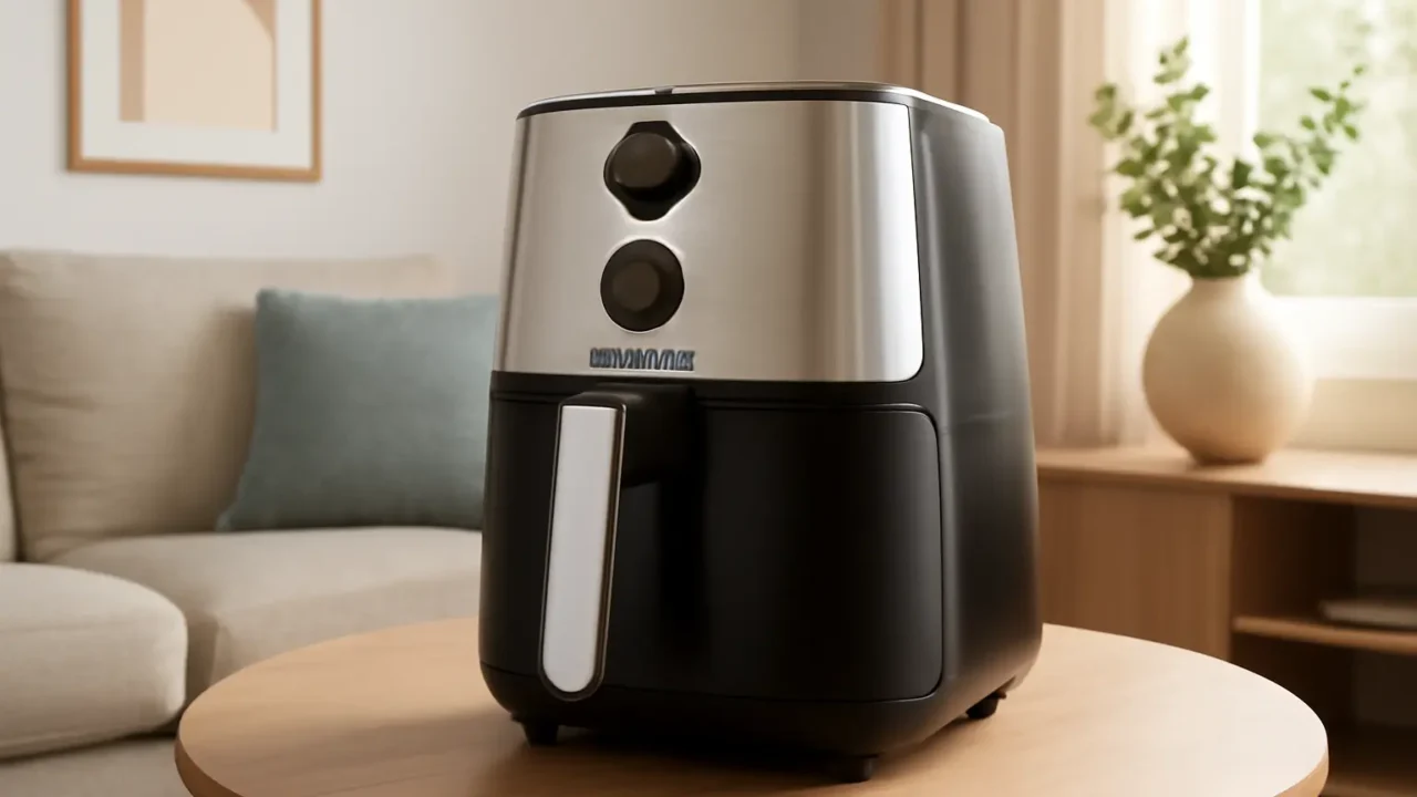 Fritadeira Sem Óleo Air Fryer 8L, Mondial, Preto/Inox, 1900W, 220V - AFN-80-BI: Capacidade e Desempenho Impressionantes